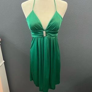 BCX Green Cocktail Dress Medium Formal Y2K